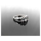 .925 Sterling Silver Mystic Quartz Crystal Ring Size 10 .925 Sterling Silver Mystic Quartz Crystal Ring Size 10