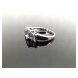 .925 Sterling Silver Mystic Quartz Crystal Ring Size 10 .925 Sterling Silver Mystic Quartz Crystal Ring Size 10