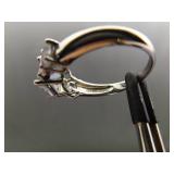 .925 Sterling Silver Mystic Quartz Crystal Ring Size 10 .925 Sterling Silver Mystic Quartz Crystal Ring Size 10