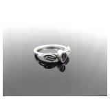 .925 Sterling Silver Amethyst Navajo Ring Size 7.5 .925 Sterling Silver Amethyst Navajo Ring Size 7.5