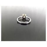 .925 Sterling Silver Mystic Citrine Crystal Ring Size 10 .925 Sterling Silver Mystic Citrine Crystal Ring Size 10