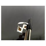 .925 Sterling Silver Baltic Amber Cabochons Ring Size 8 .925 Sterling Silver Baltic Amber Cabochons Ring Size 8