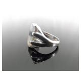 .925 Sterling Silver Moss Agate Ring Size 12.25 .925 Sterling Silver Moss Agate Ring Size 12.25