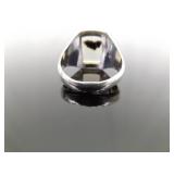 .925 Sterling Silver Moss Agate Ring Size 12.25 .925 Sterling Silver Moss Agate Ring Size 12.25