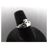 .925 Sterling Silver Irish Claddagh Ring Size 6.75 .925 Sterling Silver Irish Claddagh Ring Size 6.75