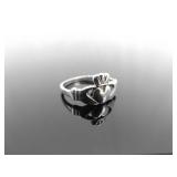 .925 Sterling Silver Irish Claddagh Ring Size 6.75 .925 Sterling Silver Irish Claddagh Ring Size 6.75
