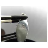 .925 Sterling Silver Multi Colored Inlayed Stone Hopi Dangle Hook Earrings .925 Sterling Silver Multi Colored Inlayed Stone Hopi Dangle Hook Earrings