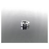 .925 Sterling Silver Dual Personality Diamond Hinged Post Earrings .925 Sterling Silver Dual Personality Diamond Hinged Post Earrings