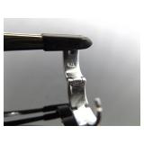 .925 Sterling Silver Dual Personality Diamond Hinged Post Earrings .925 Sterling Silver Dual Personality Diamond Hinged Post Earrings