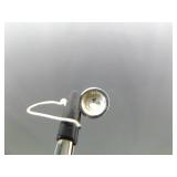 .925 Sterling Silver Art Nouveau Solitaire Dangle Hook Earrings .925 Sterling Silver Art Nouveau Solitaire Dangle Hook Earrings