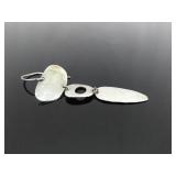 .925 Sterling Silver Robert Lee Morris Designed Dangle Hook Earrings .925 Sterling Silver Robert Lee Morris Designed Dangle Hook Earrings