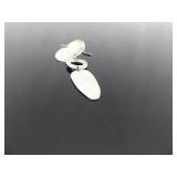 .925 Sterling Silver Robert Lee Morris Designed Dangle Hook Earrings .925 Sterling Silver Robert Lee Morris Designed Dangle Hook Earrings