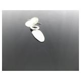 .925 Sterling Silver Robert Lee Morris Designed Dangle Hook Earrings .925 Sterling Silver Robert Lee Morris Designed Dangle Hook Earrings