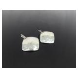 .925 Sterling Silver Hand Hammered Designed Dangle Hook Earrings .925 Sterling Silver Hand Hammered Designed Dangle Hook Earrings