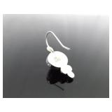 .925 Sterling Silver Designed Hook Earrings .925 Sterling Silver Designed Hook Earrings