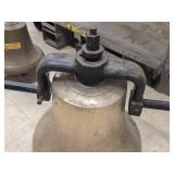 Vintage 16' Brass Railroad Locomotive Bell with Clapper Vintage 16' Brass Railroad Locomotive Bell with Clapper