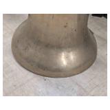 Vintage 16' Brass Railroad Locomotive Bell with Clapper Vintage 16' Brass Railroad Locomotive Bell with Clapper