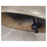 Vintage 16' Brass Railroad Locomotive Bell with Clapper Vintage 16' Brass Railroad Locomotive Bell with Clapper