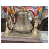 Vintage Brass Ship Bell 7' x 4 1/2' x 7' Vintage Brass Ship Bell 7' x 4 1/2' x 7'