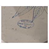 Red Wing Union Stoneware 25-Gallon Stoneware Crock / Birch Leaf pattern / 21' x 22' Red Wing Union Stoneware 25-Gallon Stoneware Crock / Birch Leaf pattern / 21' x 22'