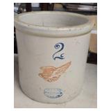 Red Wing 2-Gallon Stoneware Jug 9' x 9 1/2' Red Wing 2-Gallon Stoneware Jug 9' x 9 1/2'