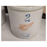 Red Wing 2-Gallon Stoneware Jug 9' x 9 1/2' Red Wing 2-Gallon Stoneware Jug 9' x 9 1/2'