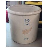 Red Wing 12-Gallon Stoneware Crock Red Wing 12-Gallon Stoneware Crock