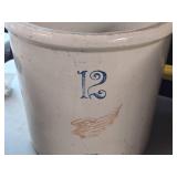 Red Wing 12-Gallon Stoneware Crock Red Wing 12-Gallon Stoneware Crock