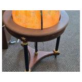 Vintage 16' Heirloom Globe Illuminated on Wooden base with wheels by Replogle Vintage 16' Heirloom Globe Illuminated on Wooden base with wheels by Replogle