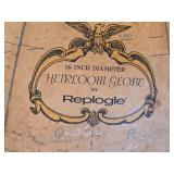 Vintage 16' Heirloom Globe Illuminated on Wooden base with wheels by Replogle Vintage 16' Heirloom Globe Illuminated on Wooden base with wheels by Replogle