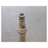 Vintage Late 19th / Early 20th Century 32' Brass and Cast Iron Fire Hose Nozzle Vintage Late 19th / Early 20th Century 32' Brass and Cast Iron Fire Hose Nozzle