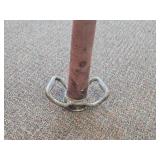 Vintage Late 19th / Early 20th Century 30' Brass and Cast Iron Fire Hose Nozzle Vintage Late 19th / Early 20th Century 30' Brass and Cast Iron Fire Hose Nozzle