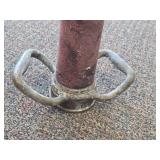 Vintage Late 19th / Early 20th Century 30' Brass and Cast Iron Fire Hose Nozzle Vintage Late 19th / Early 20th Century 30' Brass and Cast Iron Fire Hose Nozzle