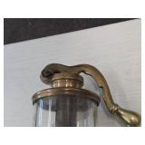 Vintage Lunkenheimer Alpha No. 6 Brass and Glass Body Oiler Vintage Lunkenheimer Alpha No. 6 Brass and Glass Body Oiler