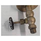 Vintage Lunkenheimer Alpha No. 6 Brass and Glass Body Oiler Vintage Lunkenheimer Alpha No. 6 Brass and Glass Body Oiler