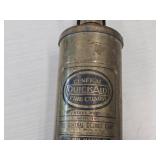 Vintage General Quick Aid Fire Guard Model 85 Heavy Duty Brass Hand Pump Fire Extinguisher Vintage General Quick Aid Fire Guard Model 85 Heavy Duty Brass Hand Pump Fire Extinguisher