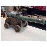 Model Cannon, Bronze Copy of Vasakanon From 1626 Swedish Metalkonst AB Carlskronay | 2nd Half 20th Century Model Cannon, Bronze Copy of Vasakanon From 1626 Swedish Metalkonst AB Carlskronay | 2nd Half 20th Century