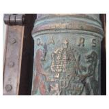 Model Cannon, Bronze Copy of Vasakanon From 1626 Swedish Metalkonst AB Carlskronay | 2nd Half 20th Century Model Cannon, Bronze Copy of Vasakanon From 1626 Swedish Metalkonst AB Carlskronay | 2nd Half 20th Century