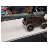 Model Cannon, Bronze Copy of Vasakanon From 1626 Swedish Metalkonst AB Carlskronay | 2nd Half 20th Century Model Cannon, Bronze Copy of Vasakanon From 1626 Swedish Metalkonst AB Carlskronay | 2nd Half 20th Century