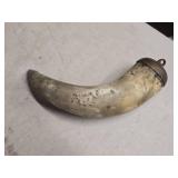 Vintage 18th Century American Revolutionary War Era Rifleman's Powder Horn Vintage 18th Century American Revolutionary War Era Rifleman's Powder Horn
