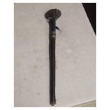 Vintage Native American Stone Tomahawk - Tanned Leather Covered Wood Handle Vintage Native American Stone Tomahawk - Tanned Leather Covered Wood Handle