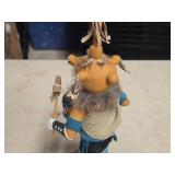 Vintage Handcrafted Hopi Kachina Native American Doll - Mudhead Clown by Artist Julie Begay 1998 Vintage Handcrafted Hopi Kachina Native American Doll - Mudhead Clown by Artist Julie Begay 1998