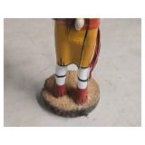 Vintage Handcrafted Navajo Style Hopi Kachina Native American Doll - Clown Singing For Good Way by D. Livingston 1995 Vintage Handcrafted Navajo Style Hopi Kachina Native American Doll - Clown Singing For Good Way by D. Livingston 1995