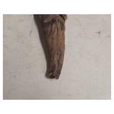 Handcarved Wood Spirit Sculpture - Possible Cedar or Drift Wood Depicting a Wizard or Tree Spirit - Rocky (titled on back) Handcarved Wood Spirit Sculpture - Possible Cedar or Drift Wood Depicting a Wizard or Tree Spirit - Rocky (titled on back)
