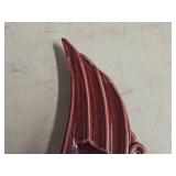 Vintage Red Wing Potteries Pretty Red Wing Indian Maiden / Pretty Model theme Ashtray Vintage Red Wing Potteries Pretty Red Wing Indian Maiden / Pretty Model theme Ashtray