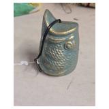 Painted Fish theme Bronze | Brass Hanging Windchime Painted Fish theme Bronze | Brass Hanging Windchime