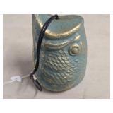 Painted Fish theme Bronze | Brass Hanging Windchime Painted Fish theme Bronze | Brass Hanging Windchime