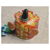 Vintage Chinese Lion Dance Mask / Head Puppet made of Handcrafted Paper Mache Vintage Chinese Lion Dance Mask / Head Puppet made of Handcrafted Paper Mache