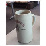 Vintage 1.0-Liter Stoneware Beer Stein by J. Cousineau's (Riverplace, Minneapolis) / Beck's logo Vintage 1.0-Liter Stoneware Beer Stein by J. Cousineau's (Riverplace, Minneapolis) / Beck's logo