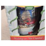 2001 Budweiser Holiday Edition Beer Stein (in original packaging) 2001 Budweiser Holiday Edition Beer Stein (in original packaging)